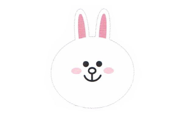 Line 全品最安値に挑戦 Friends ラインフレンズ ダイカットシリコンミラー コニー ライン スタンプ ミラー Sns 携帯