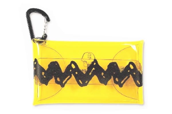 スヌーピー Snoopy クリアマルチケース S イエロー ピーナッツ ウッドストック すぬーぴー アニメ キャ