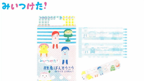 送料無料 みいつけた 救急ばんそうこう コッシー サボさん イス 正規逆輸入品 運動 スイ キ 絆創膏 キャラクター ケガ