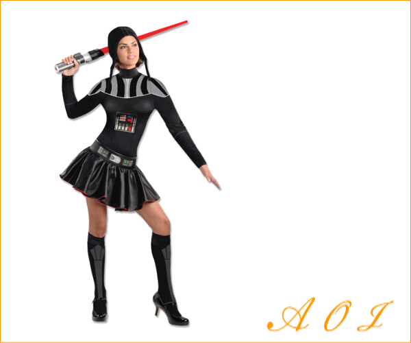 仮装グッズ レディ r7128 ダースベイダー Darth Vader スターウォーズ かぶりもの Starwars 仮装 パーティ 女の子のダース