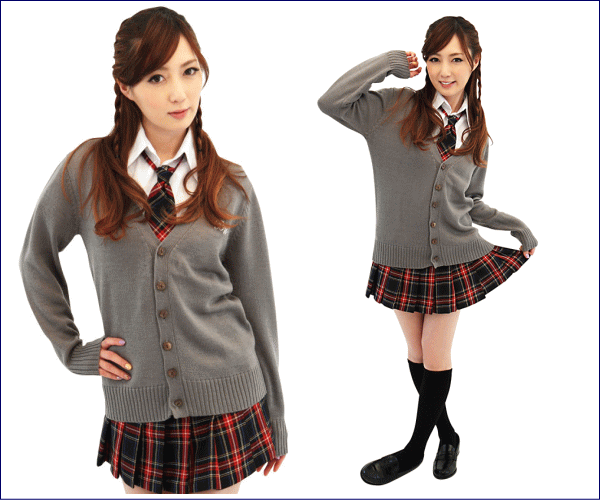 売り切れ必至 レディ 制服セット スクール カーディガン グレー カーディガン 学生 女子高生 仮装 コスプレ 制服の組み合わせ商品 現金特価 Www Themarketleaders Co Il