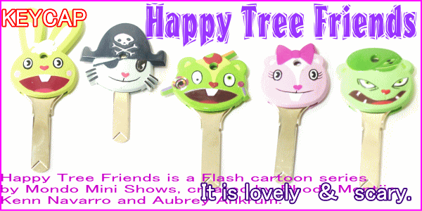 ハッピーツリーフレンズ Happy Tree Friends お待たせしました ハピツリの新商品 今回はキーキャップになって登場です この可愛さの通販はau Pay マーケット ワールドショップ 商品ロットナンバー