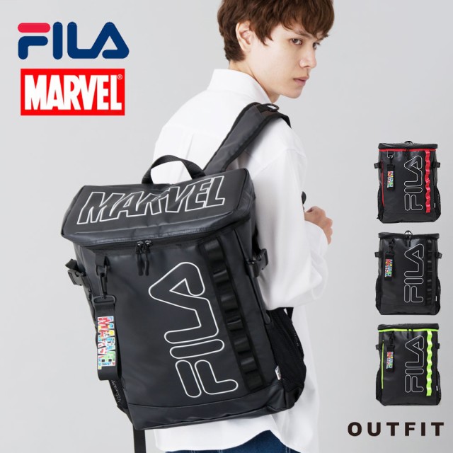 爆熱 リュック メンズ レディース リュックサック 防水 大容量 撥水 Fila フィラ Marvel マーベル ブランド おしゃれ 高校生 大学生 大人 通学 超大特価 Carlavista Com