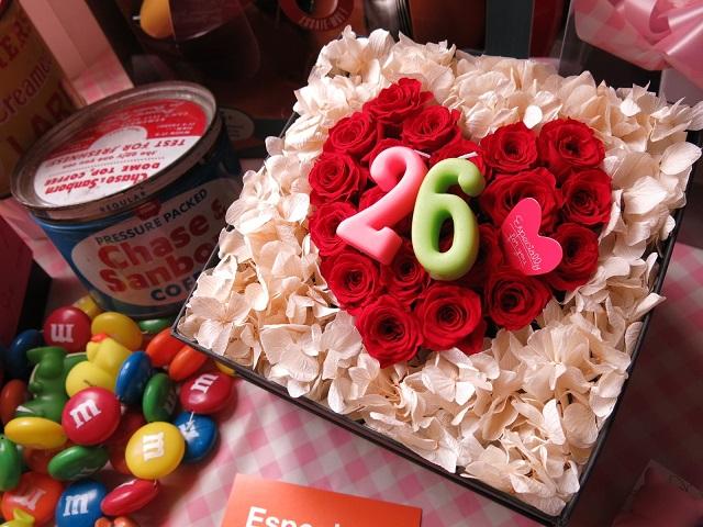 全商品オープニング価格特別価格 ご希望数字入り ハート 花束風 枯れない プリザーブドフラワー 箱を開けるとサプライズ 箱一面お花がいっぱいの スマイル ハート フラワの通販はau Pay マーケット フラワーガーデンリーブス 商品ロットナンバー 再再販