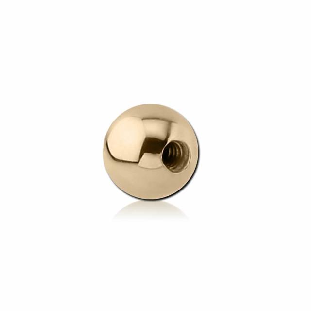 だけのボデ 18金 K18 18K イエローゴールド パーツ の通販はau PAY マーケット - ボディピアス専門店グリーンピアッシング|商品ロットナンバー:3559 ボディピアス ネジ式 キャッチ 16ゲージ用 玉 球体 本物 のボディー