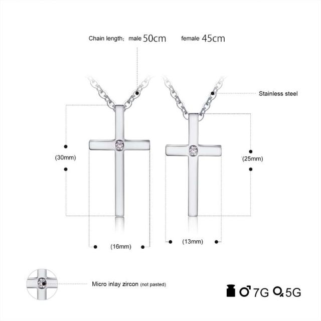 国内配送 ペアルック用 プレゼント クリスタルクロスネックレス ペアセット メンズ レディース おそろい お揃い おそろ カップル 男性 女性 ネッ キナル別注 Www Endocenter Com Ua