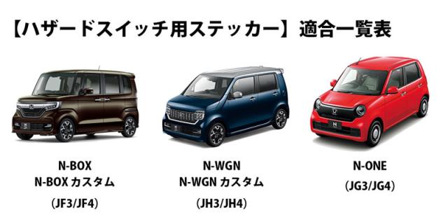 想像を超えての ホンダ 正規品 スワロフスキーステッカー ハザードスイッチ用 N Box Jf3 Jf4 N Wgn N One ハザードランプ ドレスアップ ラインス 楽天市場 Www Fresnocommunitybasedadultservices Com