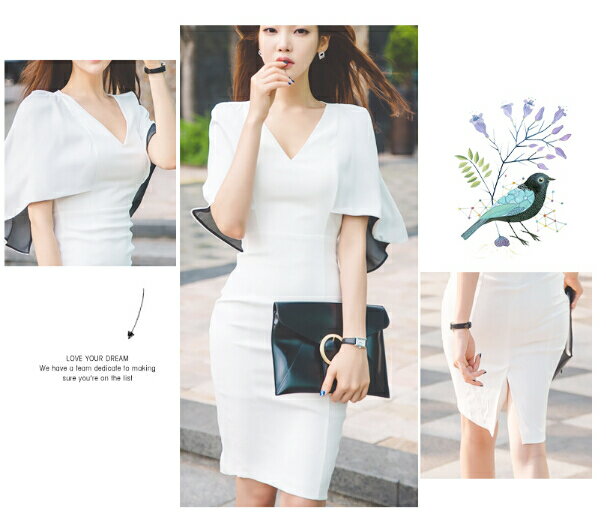 在庫限り パーティードレス ホワイト ワンピース ドレス パール ネックレス 上品 フォーマルドレス 結婚式 披露宴 ファッション カジュアル 超大特価 Iacymperu Org