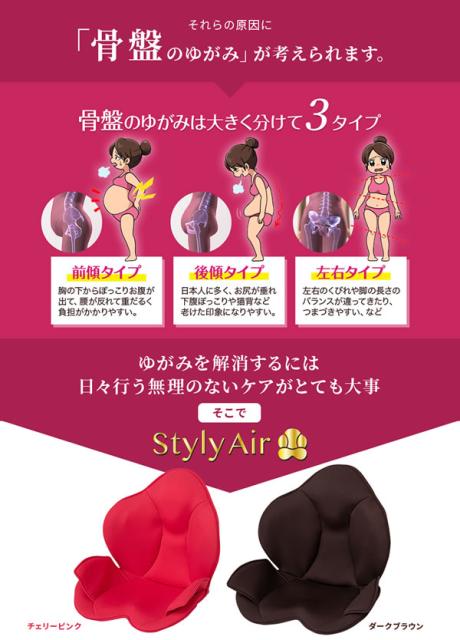 希少 即納 芦屋美整体 骨盤スリムスタイリーエアー 送料無料 座椅子 チェア 引き締め 骨盤矯正 補正 姿勢矯正 ポイント10倍 Olsonesq Com