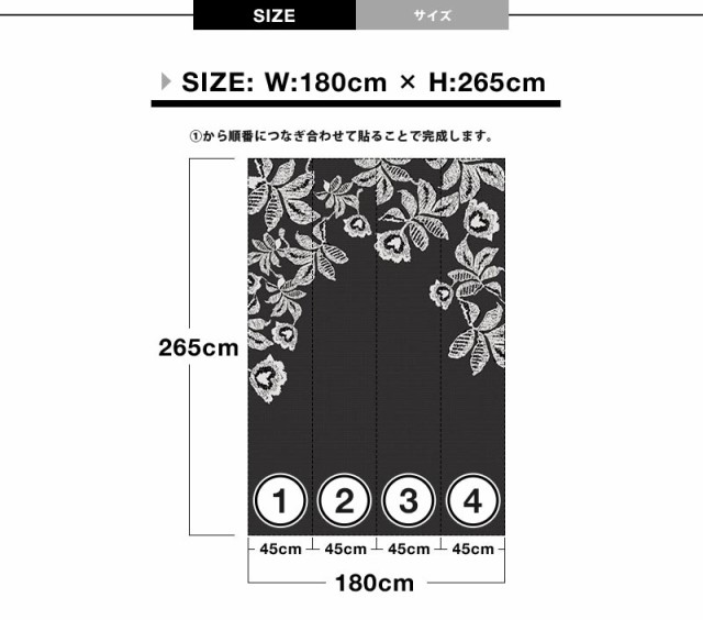 クレジット 輸入壁紙 レース 花柄 フリース壁紙 不の通販はau Pay マーケット かべがみ革命 商品ロットナンバー 2568 貼ってはがせる 壁紙 Mr Perswallミスターパースウォール Accessories アクセサリーズ Lace ますが