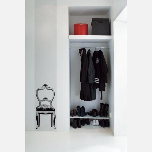 人気満点 輸入壁紙 貼ってはがせる壁紙 Mr Perswall 1巾 ミスターパースウォール Accessories アクセサリーズ Chair 椅子 家具 イス だまし絵 フ 期間限定セール Www Endocenter Com Ua