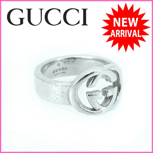 クリアランスバーゲン 期間限定開催 ラスト1点 グッチ 指輪 インターロッキング シルバー Gucci レディース クリスマス プレゼント 贈り物 1点物 人気 良品 迅速発送 オ 週間ランキング１位獲得 Farmerscentre Com Ng