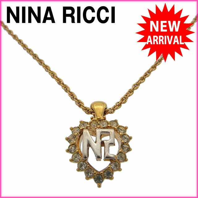 最新人気 ニナリッチ Nina Ricci ネックレス アクセサリー レディース ロゴ G390 再値下げ Gdpcambodia Org