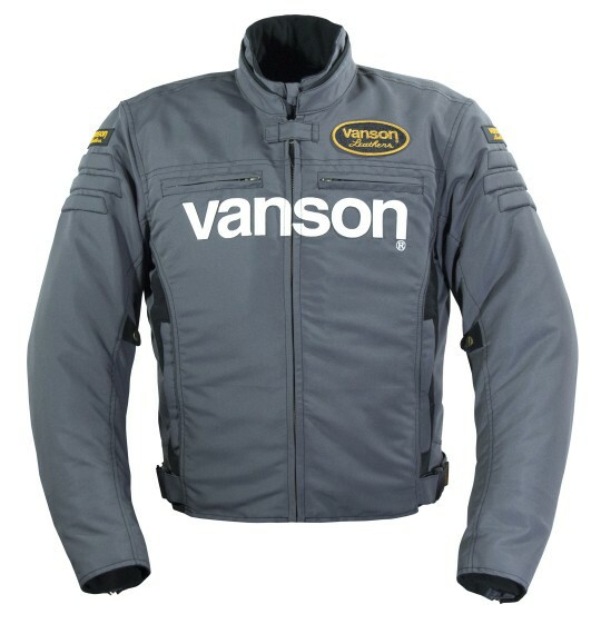 即納 Vanson バンソン Vsw バイク ライダース ナイロンジャケット グレー Xl メンズ 防水 脱着式防寒インナージャケの通販はau Pay マーケット 東京上野バイク用品専門店カムカム Au Pay マーケット店 商品ロットナンバー