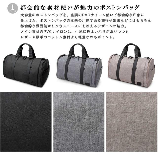 新作登場低価 ボストンバッグ 2way 出張 旅行 旅行バッグ ゴルフバッグ タウンユース 大きめ 大容量 1泊2日 カバン 鞄 かばん 軽量 ナイロン シンプル の通販はau PAY マーケット - 壱番館SHOP|商品ロットナン 限定SALE100%新品