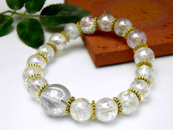 人気カラー再販 四神獣シリーズ 四神獣ブレスレット 水晶金彫り 銀彫り 16mm玉 青龍 朱雀 白虎 玄武 オーロラクラッシュ 風水 パワーストーン プチギ 大特価アウトレット Arnabmobility Com