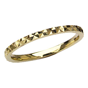 開店祝い おしゃれ 指輪 指輪 メンズ地金ジュエリー ゴールド K18 マリッジリング デザインカットリング シンプル 指輪 リング Kamsinc Com