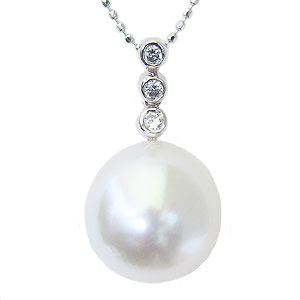 60 Off パールペンダントトップ 真珠 パール 南洋白蝶真珠 ピンクホワイト系 12mm ダイヤモンド 0 10ct ホワイトゴールド K18wg 新作モデル Olsonesq Com