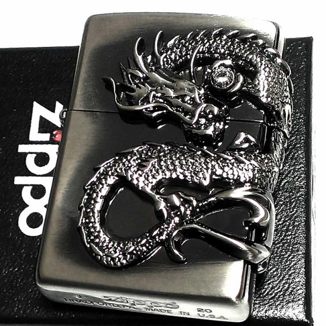 入荷実績 名前ボンジ彫刻込み登り龍ジッポー浮彫和柄彫刻ワガラzippo