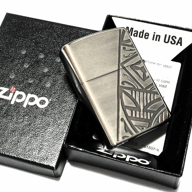 ZIPPO ネイティブアメリカン 御守り ジッポ ライター エッチング彫刻 シルバーイブシ 珍しい お守り メンズ ギフト プレゼントの通販は