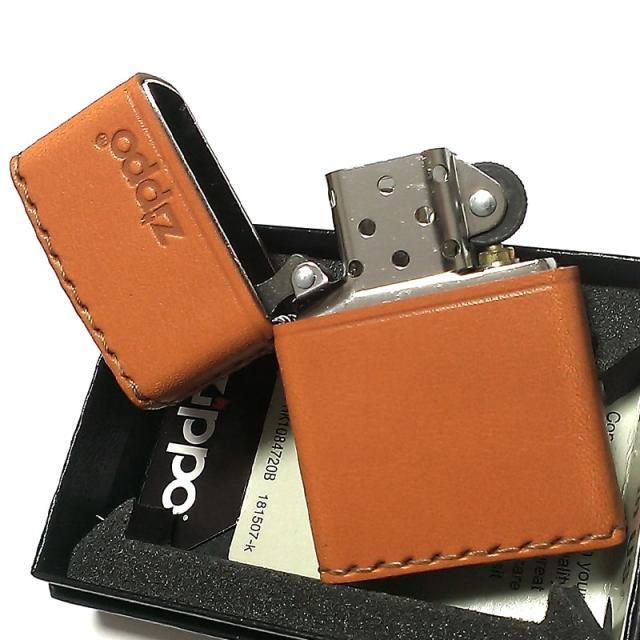 Finalsale対象商品30 Off Zippo 革巻き ジッポ ライター おしゃれ ライトブラウン ロゴデザイン レザー キャメル シンプル 本牛革 薄茶 かっこいい 皮 メンズ 渋い ランキング受賞 Farmerscentre Com Ng