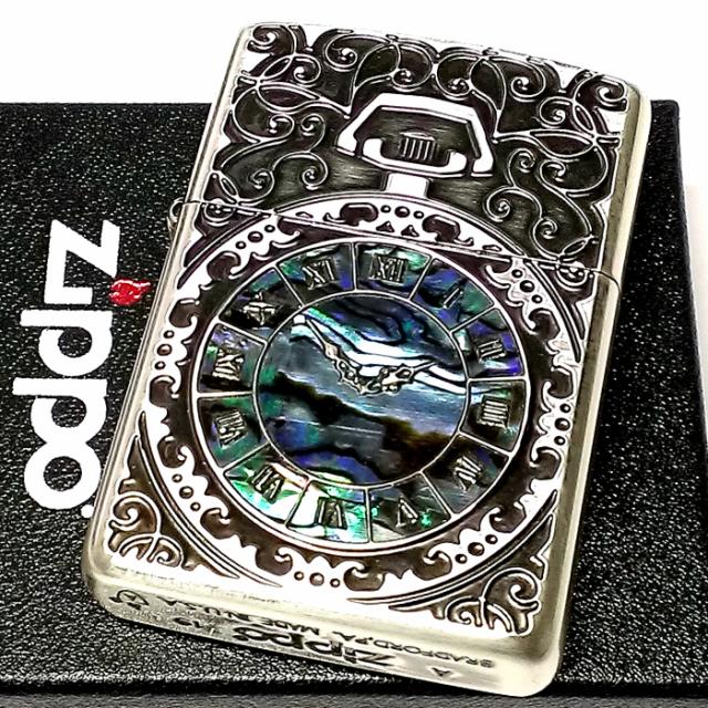 感謝価格 Zippo アーマー ジッポ ライター かっこいい シェルウォッチ シルバーイブシ おしゃれ天然貝象嵌 シェルインレイ 両面加工 アンティーク 返品送料無料 Carlavista Com