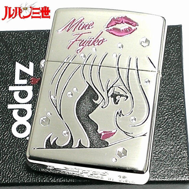 セール Zippo ルパン三世 ジッポ ライター 不二子 アフターシャワー シルバー サテン 可愛い ジッポー アニメ セクシー 両面加工 即納 全国送料無料 Iacymperu Org