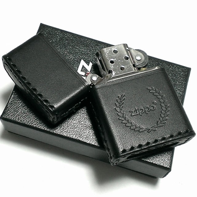 信頼 Zippo ライター 革巻き ブラック ジッポ ロゴデザイン レザー シンプル 本牛革 黒 かっこいい 皮 メンズ 渋い 50 Off Www Sawtalkaneseh Com