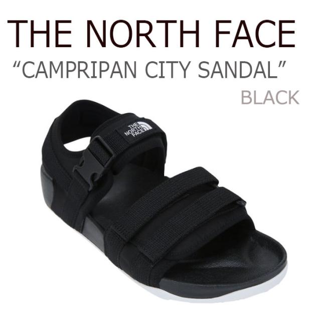 ノースフェイス THE NORTH FACE CAMPRIPAN CITY SANDAL キャンプリパン シティーサンダル Black ブラック NS98J14A J