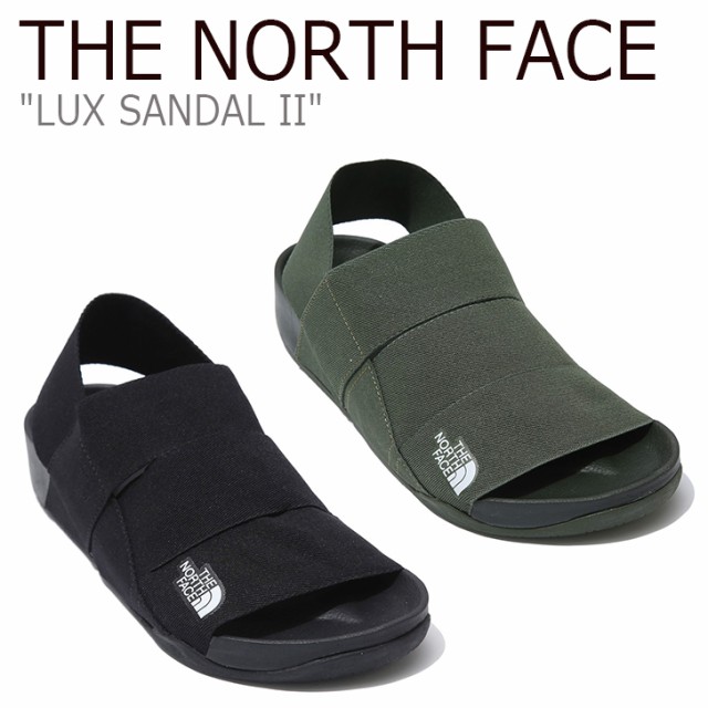 ノースフェイス サンダル THE NORTH FACE LUX SANDAL II ラックス サンダル2 BLACK KHAKI