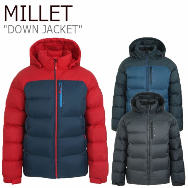 おすすめネット ミレー ダウン MILLET メンズ DOWN JACKET ブレス ダウンジャケット BLACK ブラック RED レッド NAVY ネイビー MXOWD131 ウェア, コムロード 584f3e4c