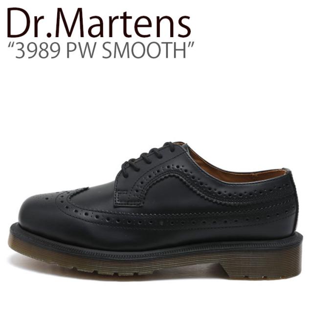 dr martens 3989 black smooth