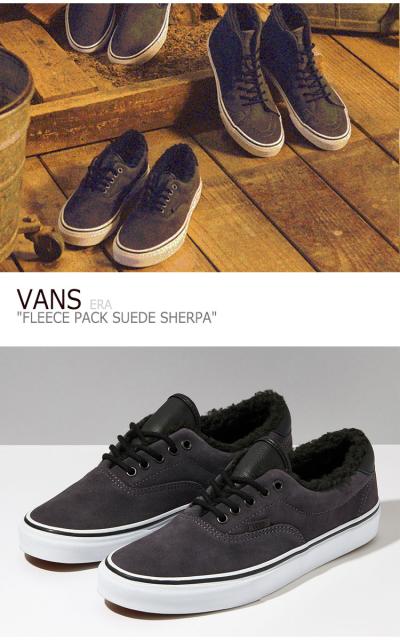 vans era fleece