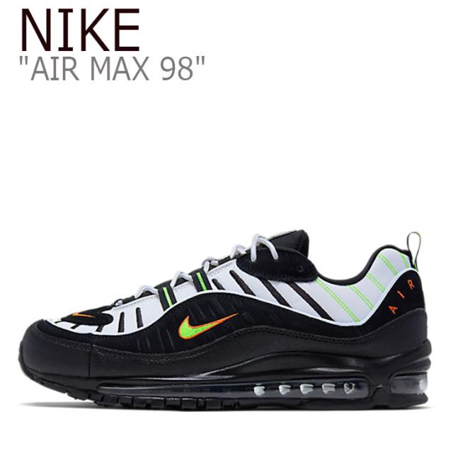 【在庫処分】 ナイキ エアマックス スニーカー NIKE メンズ レディース AIR MAX 98 エア マックス 95 BLACK ブラック 640744-015 シューズ, ONEPIECE c7def1fd