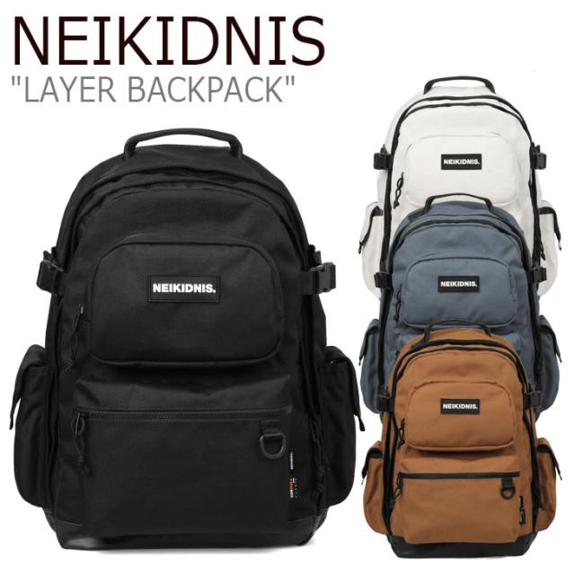 ネイキドニス リュック NEIKIDNIS LAYER BACKPACK レイヤー バックパック BLACK LIGHT NAVY CHAMEL IVORY NBP004-032/101/322/540 バッグ