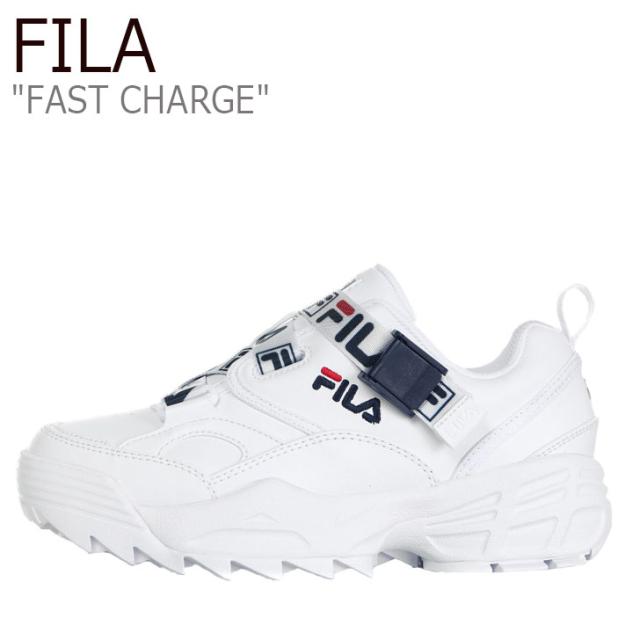 フィラ スニーカー FILA レディース FAST CHARGE ファーストチャージ WHITE ホワイト FS1HTB3479F シューズ