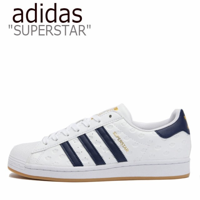 アディダス スーパースター スニーカー Adidas Superstar スーパー スター White ホワイト Darkblue ダークブルー Fx4045 シューズの通販はau Pay マーケット Nuna 商品ロットナンバー