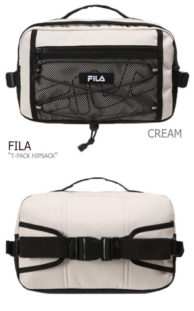 即納限定品 フィラ ウエストポーチ FILA T-PACK HIPSACK Tパック ヒップサック CREAM クリーム BLACK ブラック FS3BCC5007X バッグの通販はau PAY マーケット - nuna|商品ロットナンバー:475373164 正規品安い