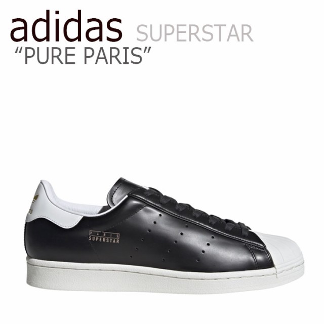 期間限定特価 アディダス スーパースター スニーカー Adidas Superstar Pure Paris スーパースター ピュア パリ Black White Fv3015 シューズ 超激安 Junia Ma