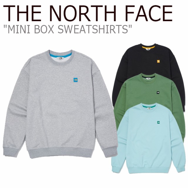 ノースフェイス トレーナー The North Face Mini Box Sweatshirts ミニ ボックス Melang