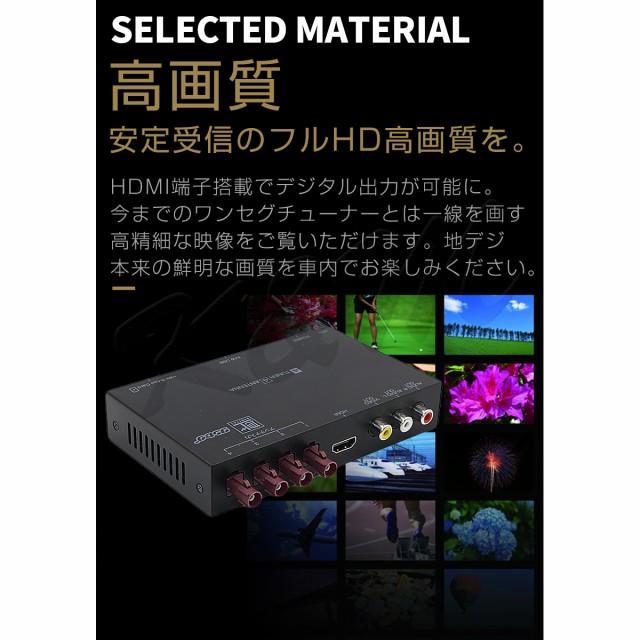 HOT低価 TOYOTA 4チューナー 4アンテナ miniB-CASカード付き 1年保証の通販はau PAY マーケット - KMサービス|商品ロットナンバー クレスタ 地デジチューナー カーナビ ワンセグ フルセグ FAKRAコネクター 特価大得価