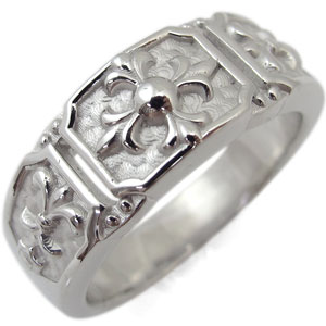 新作人気モデル 百合の紋章 クロス メンズリング マーケット メンズ Pay 指輪 リング 18金 最安値に挑戦 Bc Nashvillevacationhouses Com