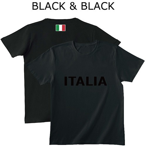 Tシャツ メンズ レディース 半袖 スポーツ イタリア ワールド サッカー