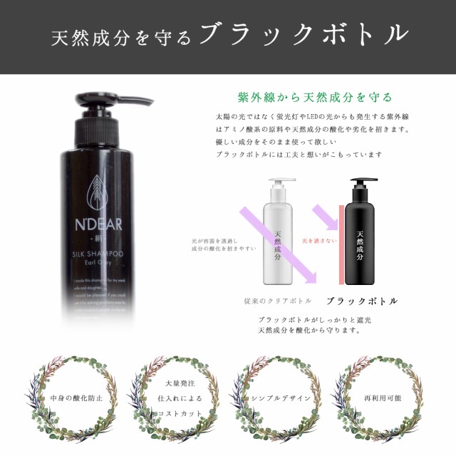 シャンプー コンディショナー セット スキンケア サロン品質 ノンシリコン アミノ酸 Ndear 各0ml 送料無料の通販はau Pay マーケット 浄水器のダイト薬品 商品ロットナンバー