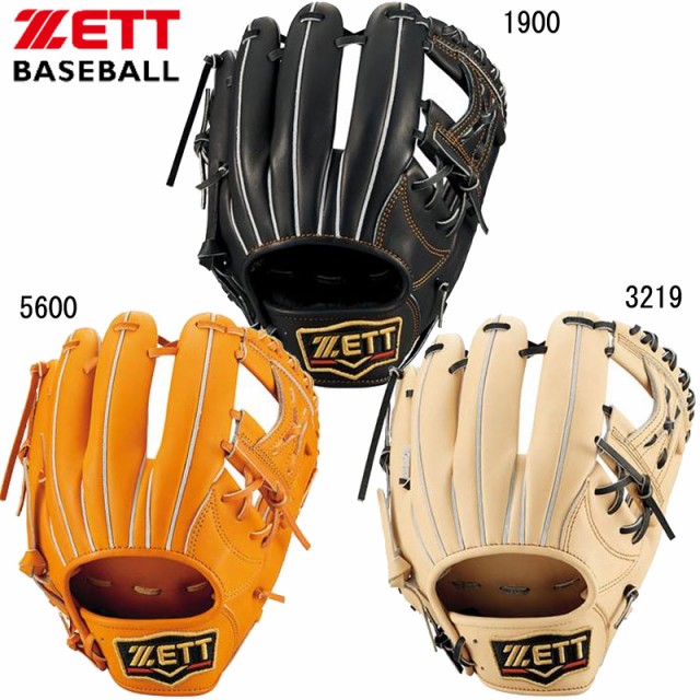 ゼット ZETT 軟式用プロステイタス22 内野手用 グラブ袋付 野球 軟式
