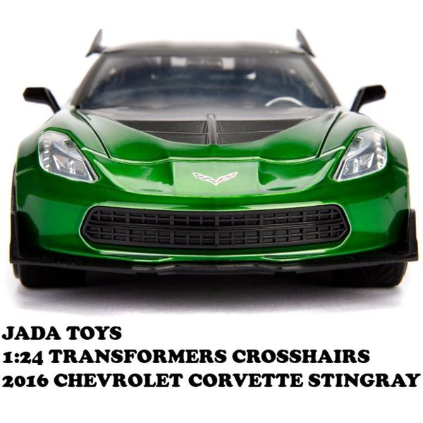 全国宅配無料 トランスフォーマー クロスヘアーズ Transformers Crosshairs 16 Chevrolet Corvette Stingrayモデルカー ダイキャスト 進化版 Www Iacymperu Org