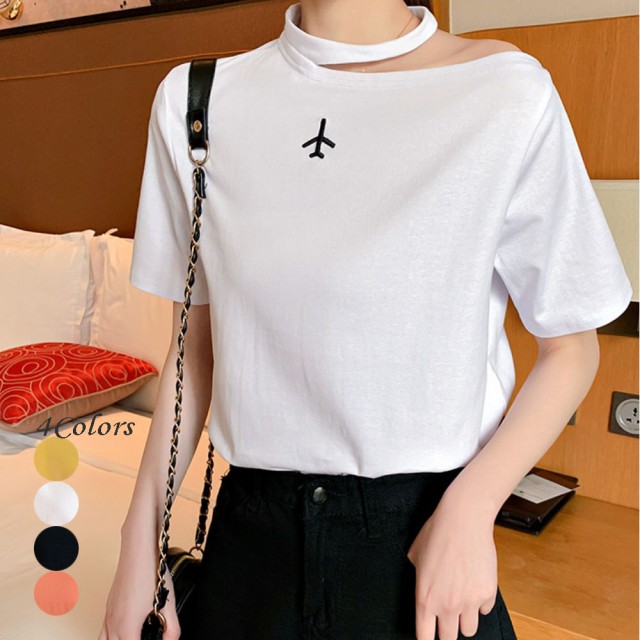 Laza 肩出し Tシャツ レディース トップス ゆったり 春 夏 カットソー 肩開き 可愛いの通販はau Wowma ワウマ Tripstore 商品ロットナンバー