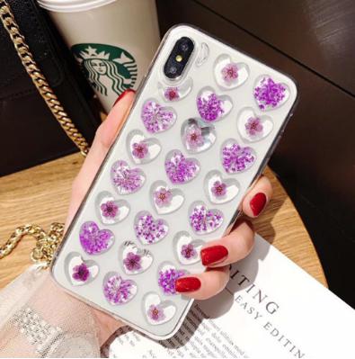 Laza 紫小花 Iphoneケース スマホカバー 花 透明 カラフル 立体 傷防止 バックカバー ドライフラワー Tpu ハート柄の通販はau Pay マーケット Tripstore 商品ロットナンバー