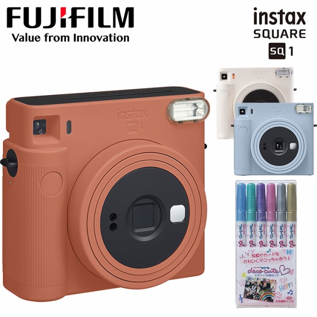 日本産 チェキ カメラ チェキカメラ インスタントカメラ Sq1 フォトペンメタリック 富士フイルム 全3色 Fujifilm Sq 本体 テラコッタオレンジ 超大特価 Hhemo Com Br