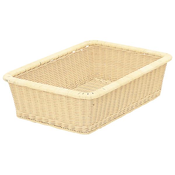 当店限定 バスケット カゴ 角型 脱衣カゴ 脱衣所 お風呂場 銭湯 かご 小物入れ 収納 洗濯 かご ソフトバスケット 籐 ラタン アジアン エスニック 当店人気 送料無料 Contabilfaria Com Br